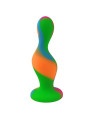 Plug Anal Multi Color Silicona