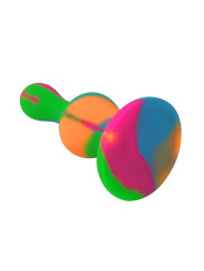 Plug Anal Multi Color Silicona