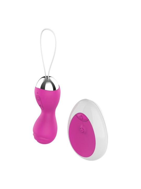 Huevo Vibrador con Control Remoto USB Rosa