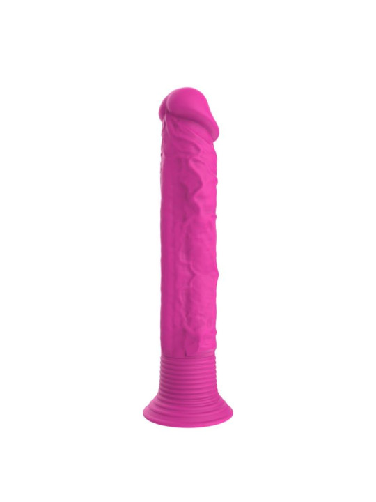 Dildo Realista con Vibración Silicona Rosa