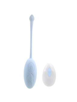 Huevo Vibrador con Control Remoto Azul