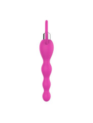 Cadena Anal con Vibración Rosa