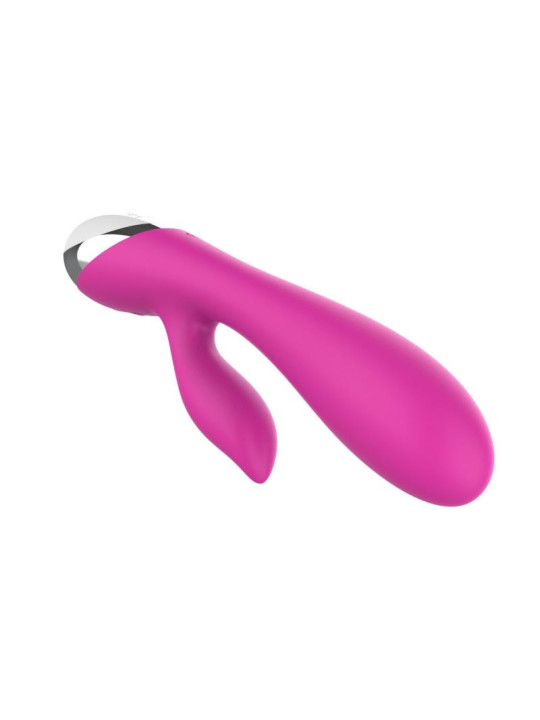 Vibrador 10 Funciones USB Rosa