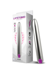 Renee Vibrador 10 Funciones 18,5 cm USB Plata