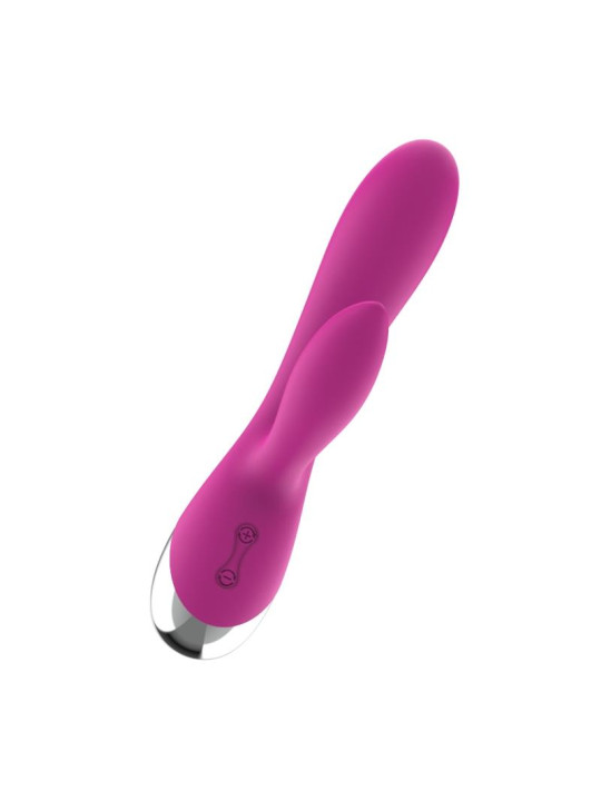 Vibrador 10 Funciones USB Rosa