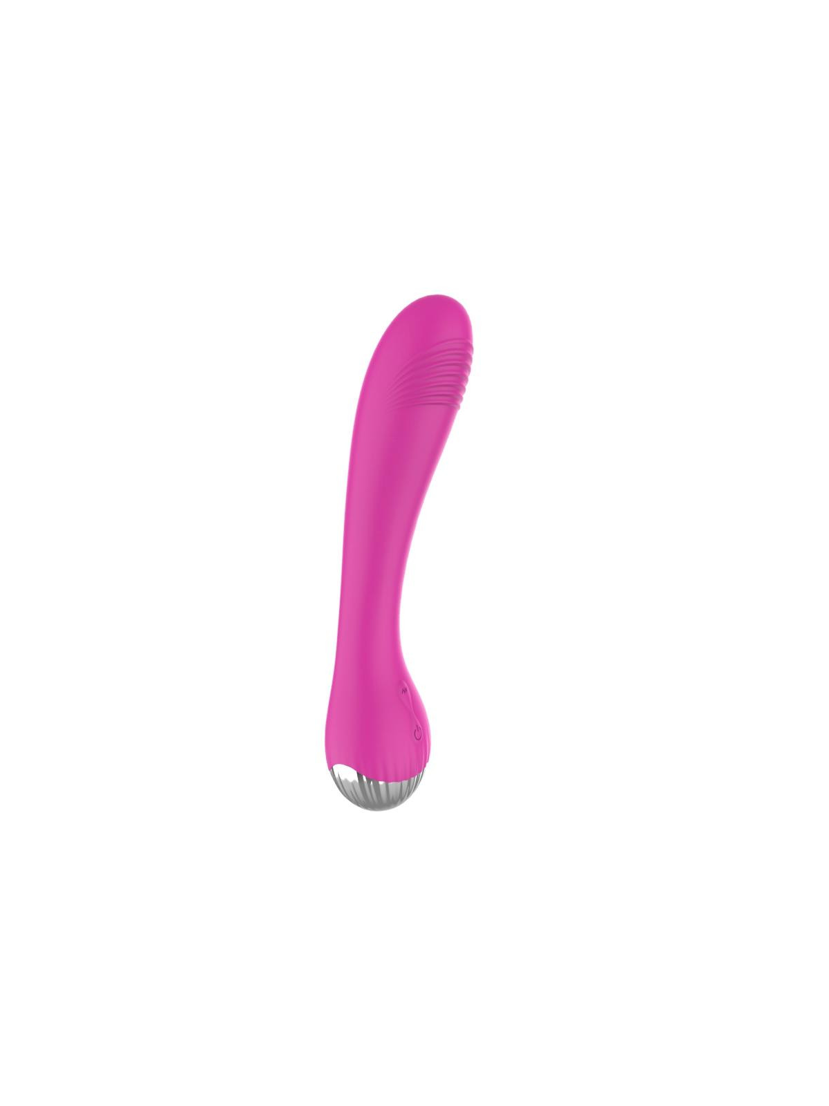 Vibrador 6 Funciones USB Rosa
