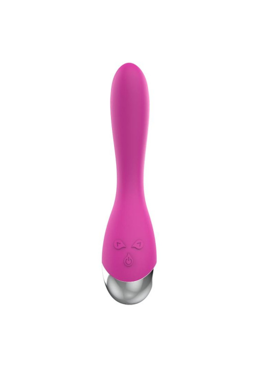 Vibrador 6 Funciones USB Rosa