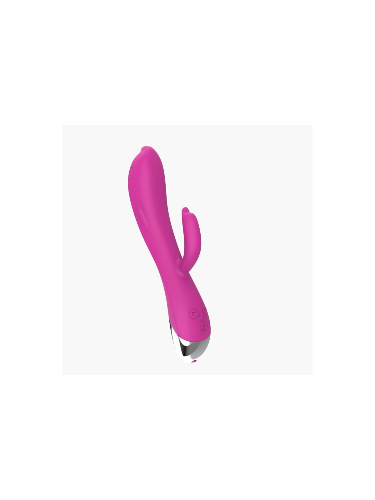 Vibrador Dolphin 6 Funciones USB Rosa