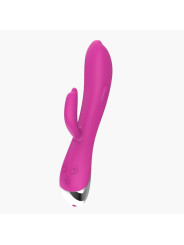 Vibrador Dolphin 6 Funciones USB Rosa