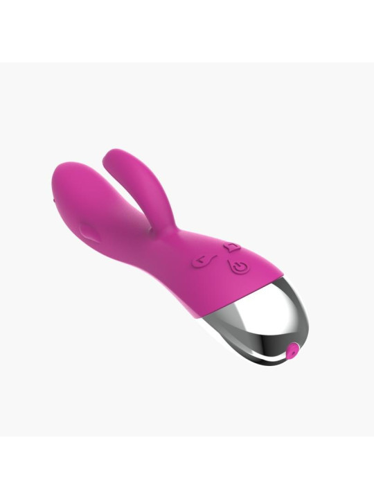 Vibrador Dolphin 6 Funciones USB Rosa