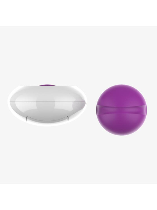 Huevo Vibrador con Control Remoto USB Púrpura