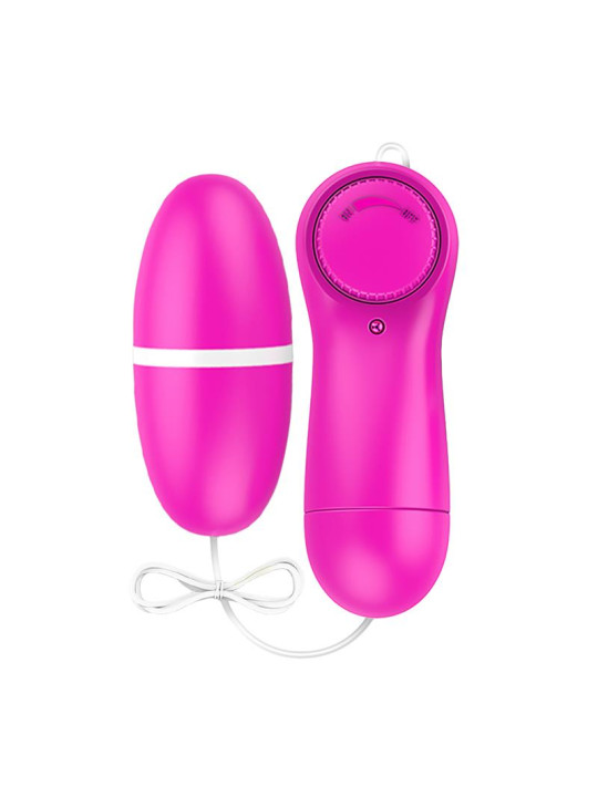 Laaso Huevo Vibrador Multi Velocidad Control Remoto Rose