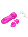 Laaso Huevo Vibrador Multi Velocidad Control Remoto Rose