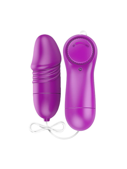 Laary Huevo Vibrador Multi Velocidad Control Remoto Púrpur