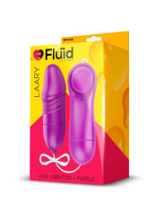 Laary Huevo Vibrador Multi Velocidad Control Remoto Púrpur