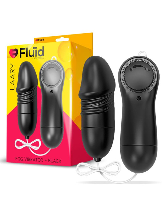 Laary Huevo Vibrador Multi Velocidad Control Remoto Negro