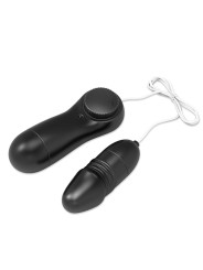 Laary Huevo Vibrador Multi Velocidad Control Remoto Negro