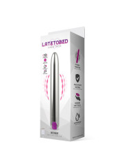 Renee Vibrador 10 Funciones 18,5 cm USB Plata