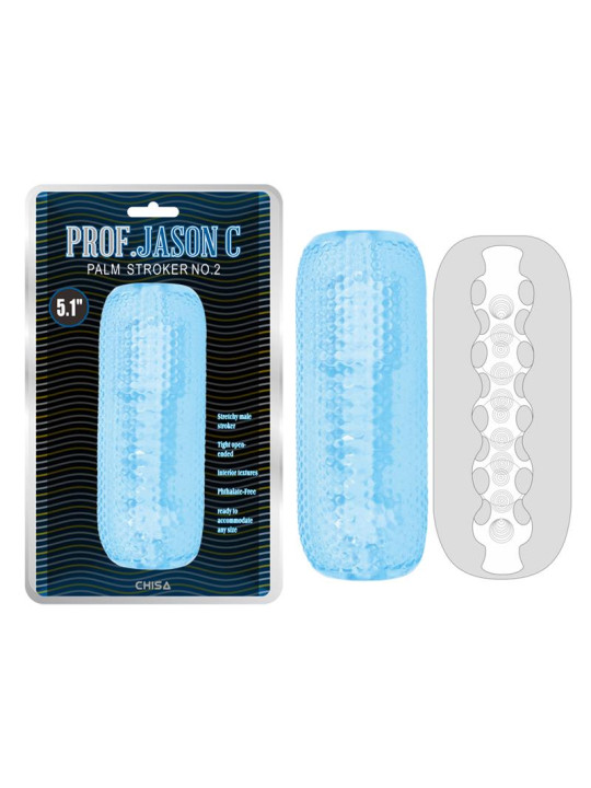 Masturbador Masculino Palm Stroker No. 2 - 4.9 Azul