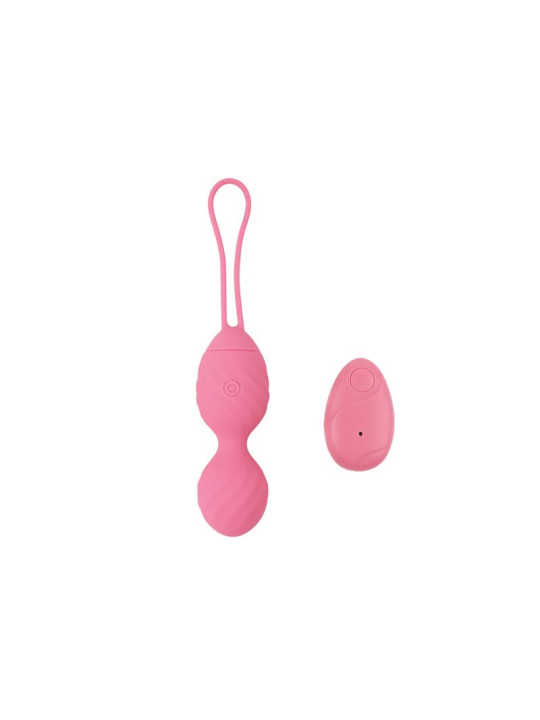 Huevo Vibrador Control Remoto Ridged USB Silicona 7.4