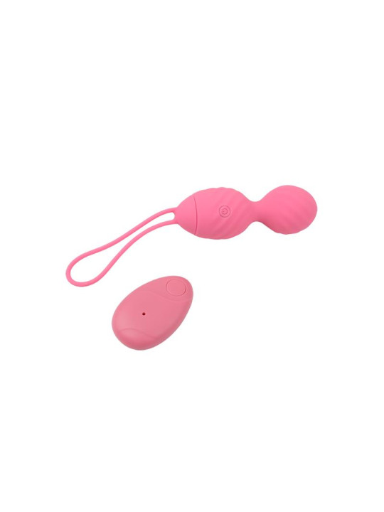 Huevo Vibrador Control Remoto Ridged USB Silicona 7.4