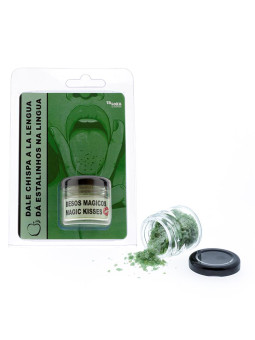 Dale Chispa a la Lengua Sabor Manzana Verde con Chasquidos