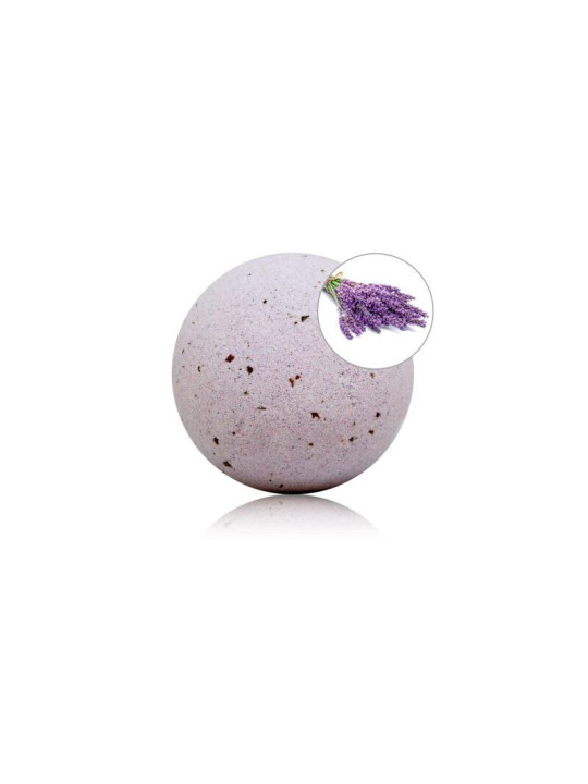 Bomba de Baño Aroma Lavanda con Pétalos de Rosa 140 gr