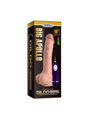 Vibrador Realista Control Remoto Apolo 24.5 cm