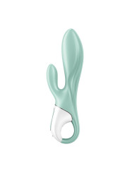 Vibrador con Funcion de Inflado Air Pump Bunny 5 con APP Satisfyer Connect