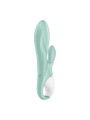 Vibrador con Funcion de Inflado Air Pump Bunny 5 con APP Satisfyer Connect