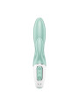 Vibrador con Funcion de Inflado Air Pump Bunny 5 con APP Satisfyer Connect