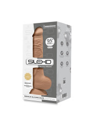 Dildo Dual Density Mod. 3 - 9.5 Caramel