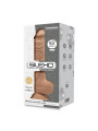 Dildo Dual Density Mod. 3 - 9.5 Caramel