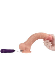 Vibrador Realista Control Remoto Apolo 24.5 cm