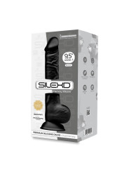 Dildo Dual Density Mod. 3 - 9.5 Negro