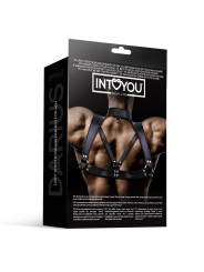 Darius Arnés Masculino para el Pecho Cuero Vegano