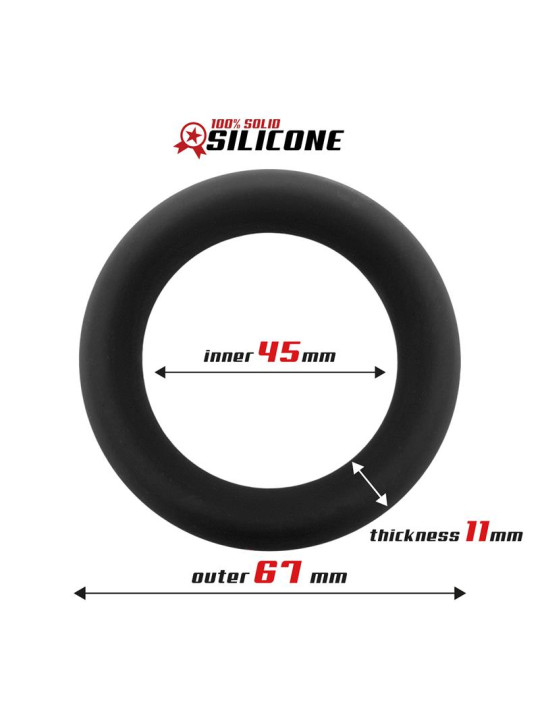 Anillo para el Pene Silicona Sólida 4.5 cm