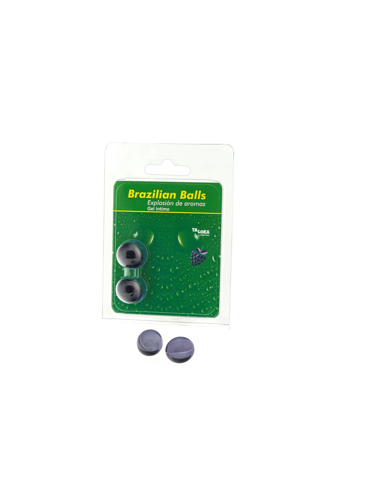 Set 2 Brazilian Balls Aroma Frutas del Bosque