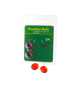 Set 2 Brazilian Balls Aroma de Fresa y Cereza