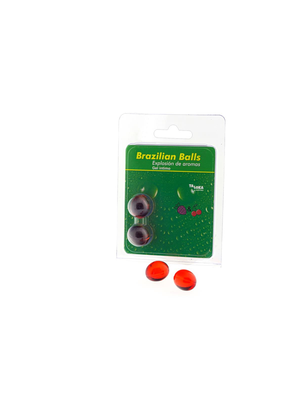 Set 2 Brazilian Balls Aroma de Fresa y Cereza
