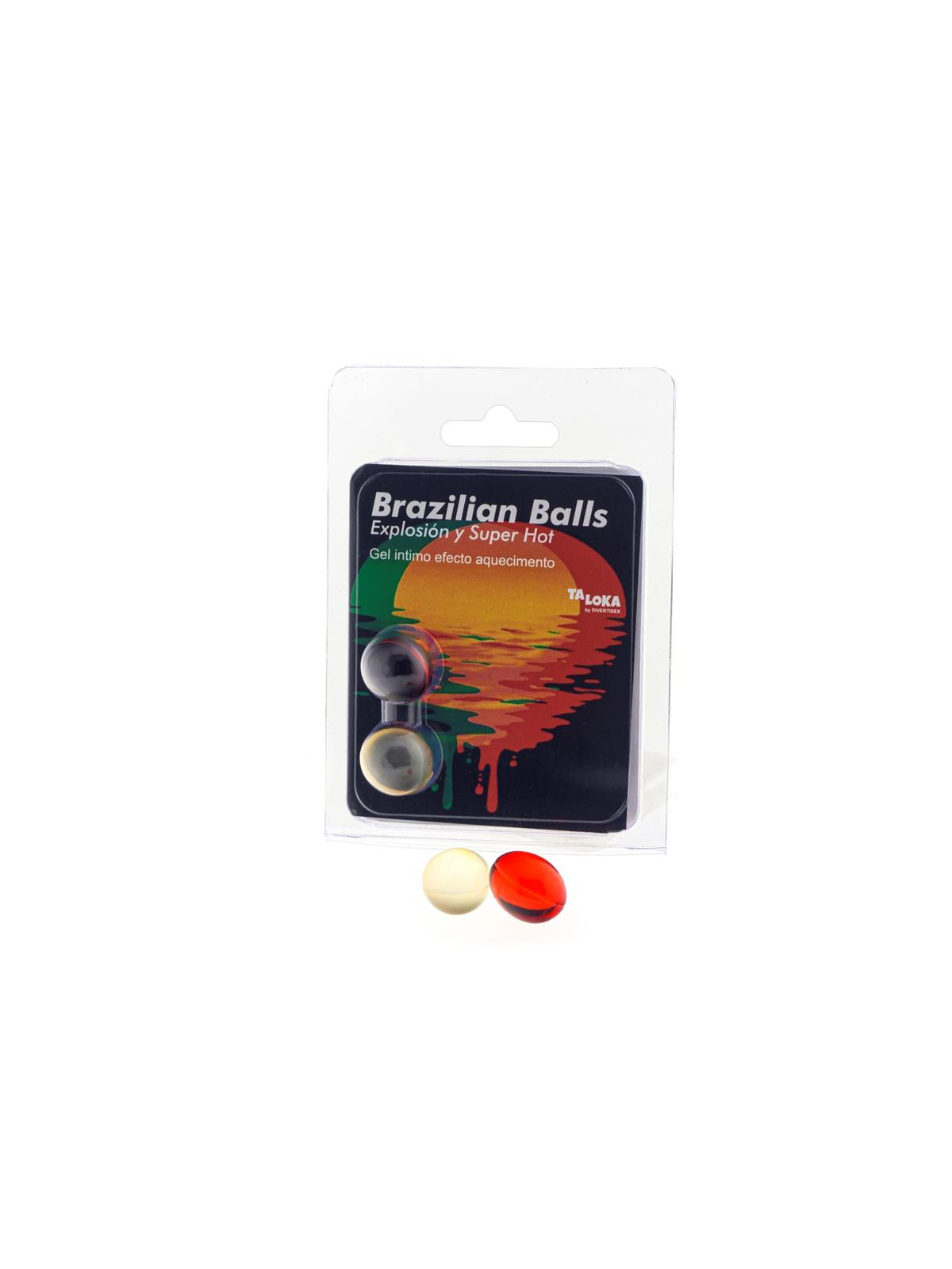 Set 2 Brazilian Balls Excitante Efecto Supercalentamieto