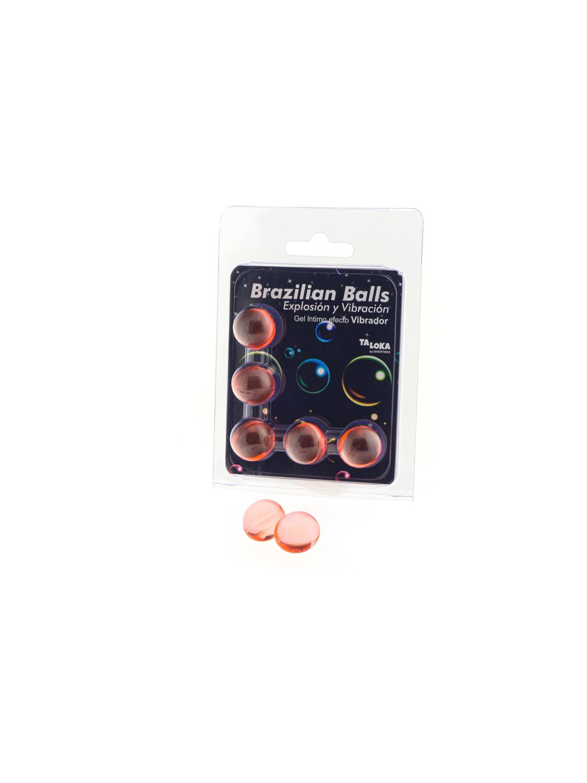 Set 5 Brazilian Balls Gel Excitante Efecto Vibracion