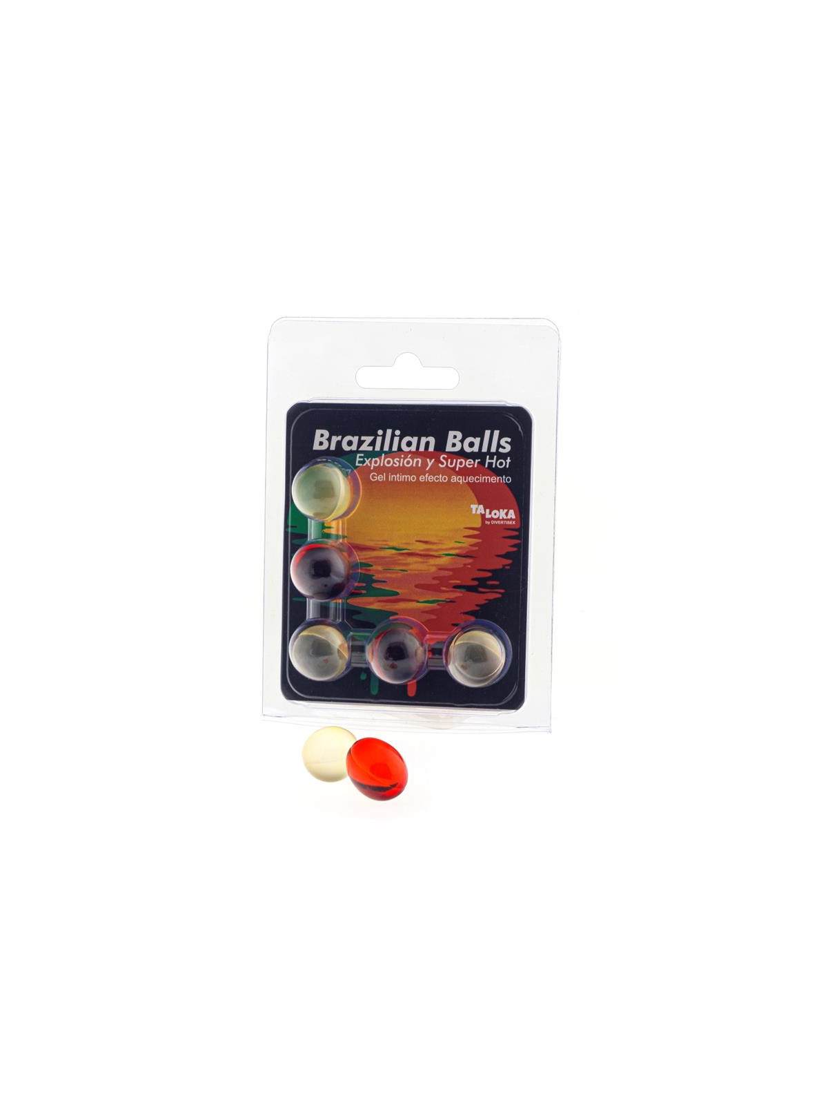 Set 5 Brazilian Balls Gel Efecto Supercalientamiento