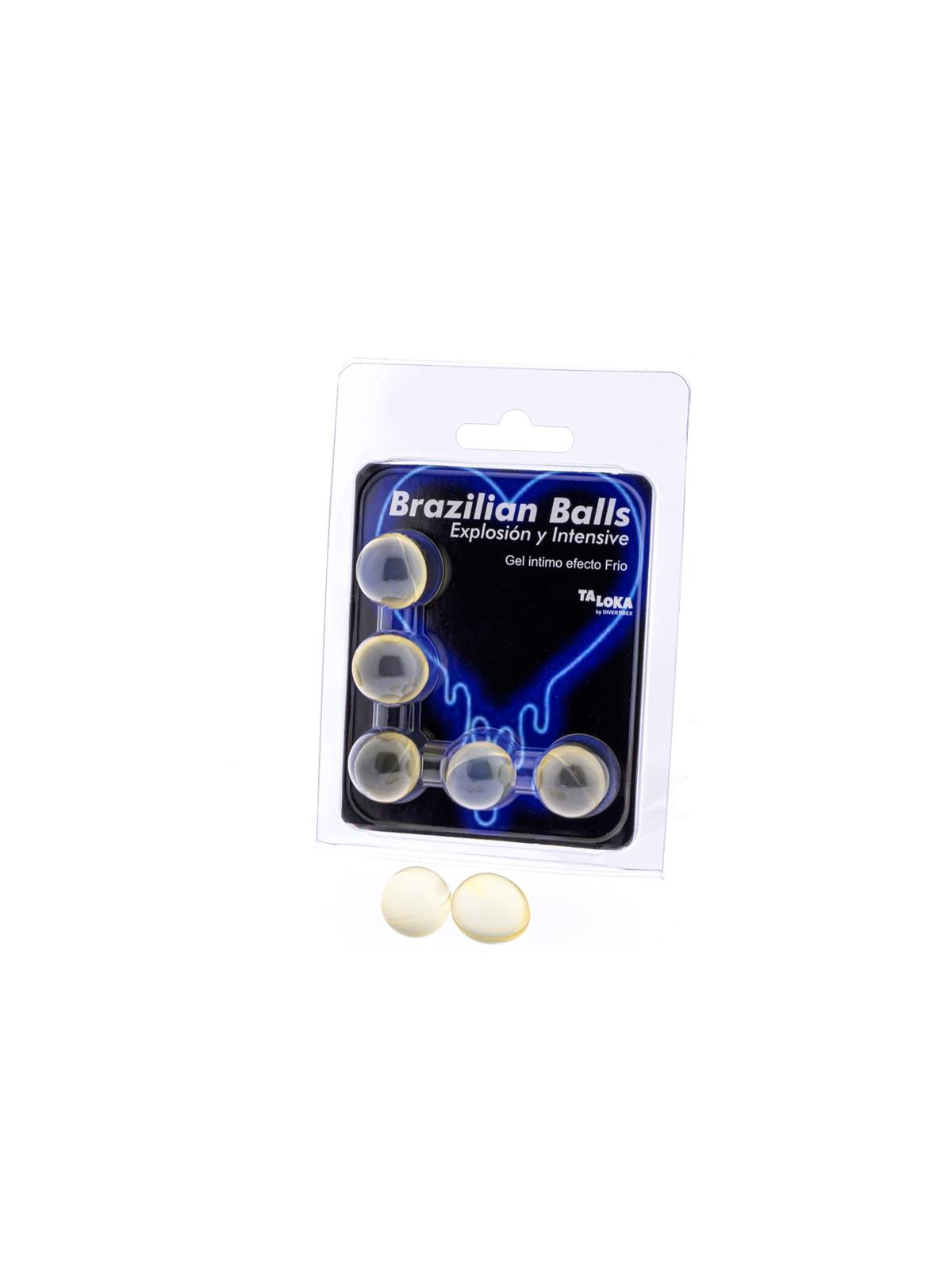 Set 5 Brazilian Balls Excitante Efecto Vibrante Frío