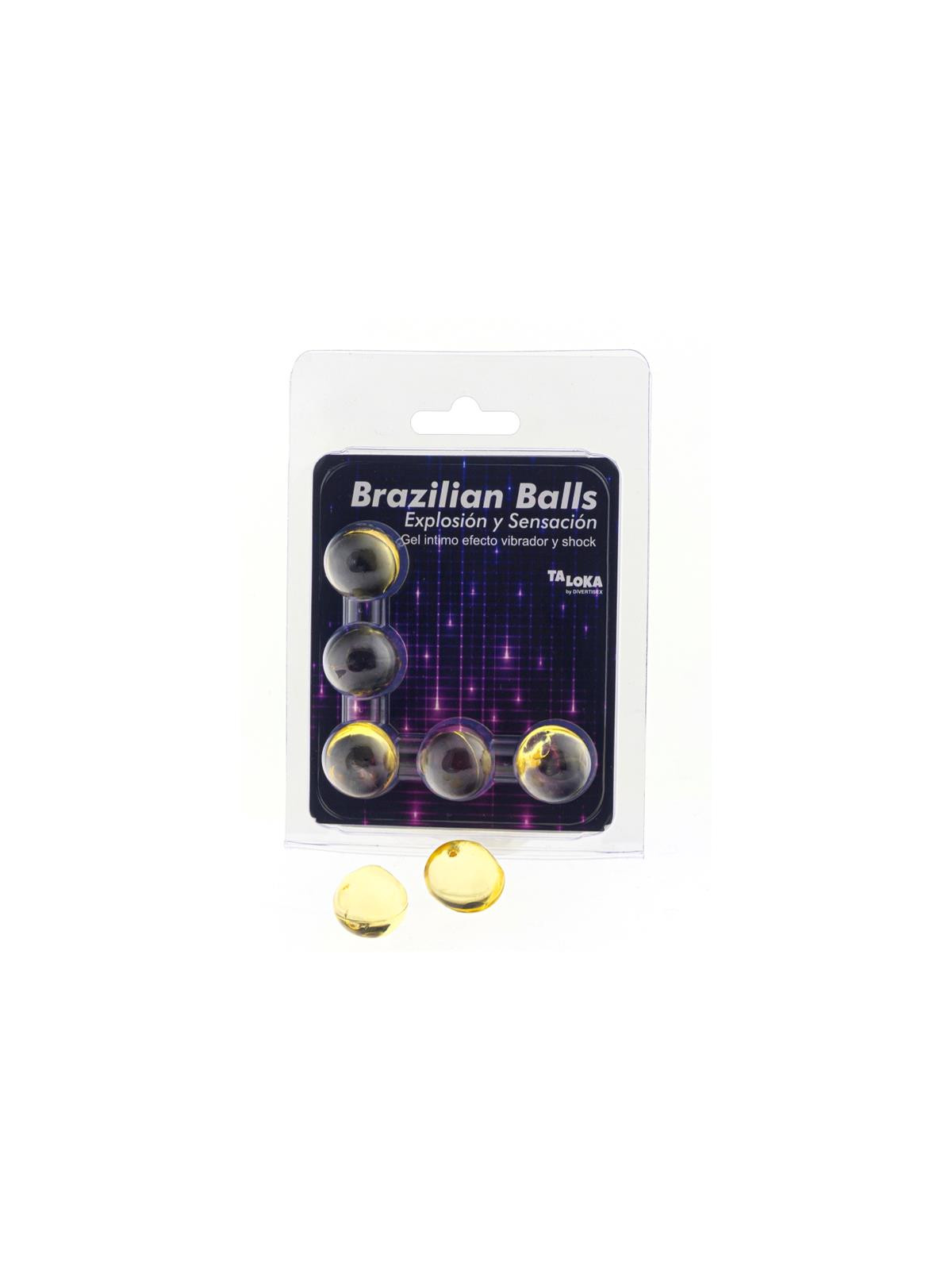 Set 5 Brazilian Balls Excitante Efecto Vibrador y Shock