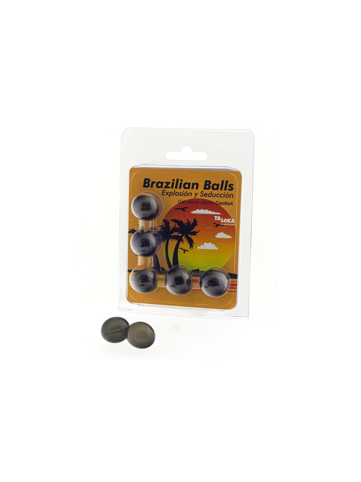 Set 5 Brazilian Balls Gel Excitante Efecto Confort