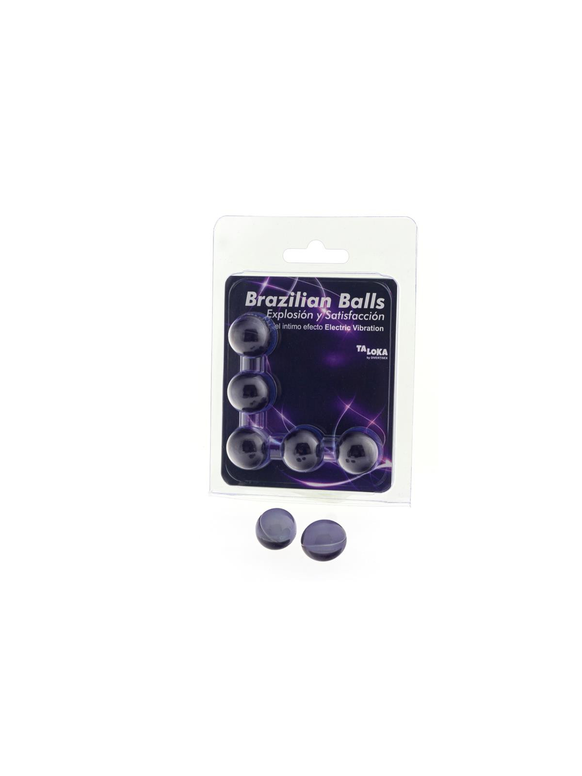 Set 5 Brazilian Balls Gel Efecto Electric Vibracion