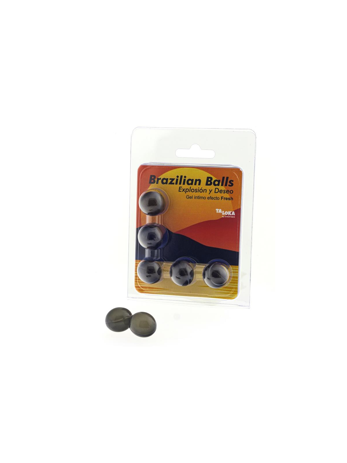 Set 5 Brazilian Balls Gel Excitante Efecto Fresh