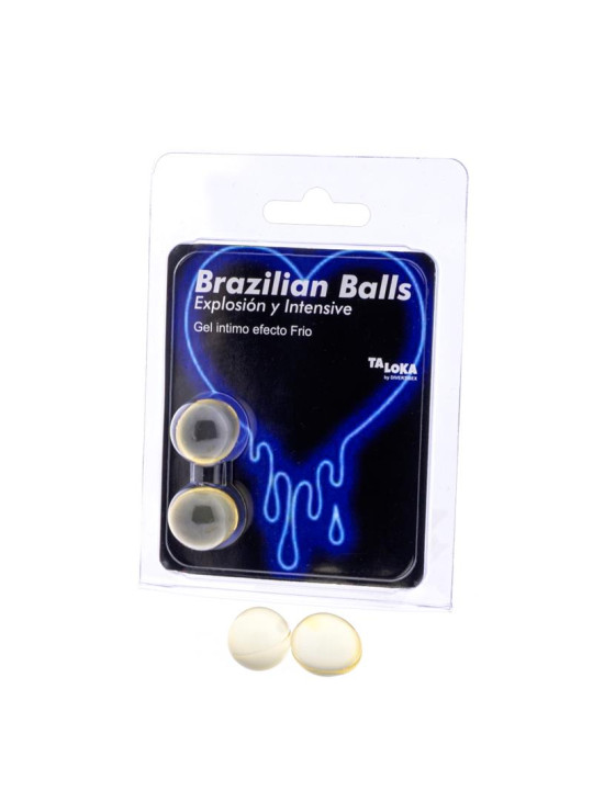 Set 2 Brazilian Balls Excitante Efecto Vibrante y Frío