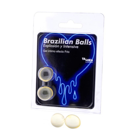 Set 2 Brazilian Balls Excitante Efecto Vibrante y Frío